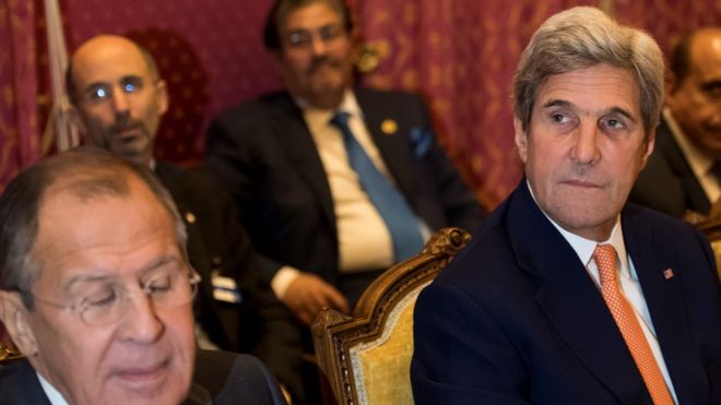 Syria conflict: US Secretary Kerry to visit London for talks